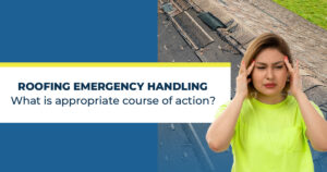 roofing emergency steps