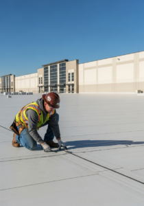 commercial industrial warehouse roof coating vs replacement marietta ga 1775921980634